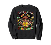 Little Miss Juneteenth, Princesa Negra del Día de la Libertad de África Sudadera