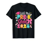 Little Miss Pre-K Grad 2026 - Kindergarten Último día de Pre-K Camiseta