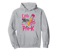 Little Miss Pre K - Lazo para lápices para niñas, Primer día de PRE-K Sudadera con Capucha