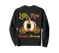 Little Miss Pumpkin Princess Royal Carriage - Diversión para niña pequeña Sudadera