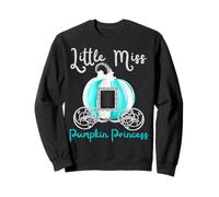 Little Miss Pumpkin Princess Royal Carriage - Diversión para niña pequeña Sudadera