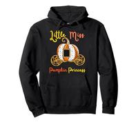 Little Miss Pumpkin Princess Royal Carriage - Diversión para niña pequeña Sudadera con Capucha