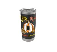 Little Miss Pumpkin Princess Royal Carriage - Diversión para niña pequeña Vaso térmico de acero inoxidable de doble pared