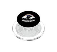 Little Miss Shenanigans Bandera de Irlanda Orgullosa Chica Irlandesa PopSockets PopGrip para MagSafe