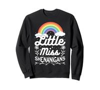 Little Miss Shenanigans - Bandera de Irlanda para niña Irlandesa Orgullosa Irlandesa Sudadera