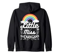 Little Miss Shenanigans - Bandera de Irlanda para niña Irlandesa Orgullosa Irlandesa Sudadera con Capucha