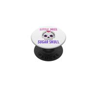 Little Miss Sugar Skull Divertido Niño Niña Chica Mexicana Diversión PopSockets PopGrip Adhesivo