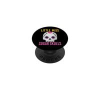 Little Miss Sugar Skull Divertido Niño Niña Chica Mexicana Diversión PopSockets PopGrip Adhesivo