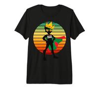 Little Mister Juneteenth Black King Son Melanin Boys Boy Fun Camiseta Premium