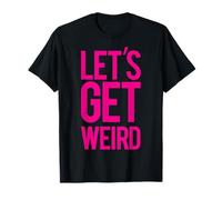 Little Mix Let's Get Weird Pink Font Camiseta
