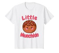 Little Munchkin Donut Lover Kids Foodie Baking para niños pequeños Camiseta
