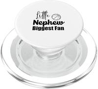 Little Nephew Biggest Fan for Basketball Sport Lovers PopSockets PopGrip para MagSafe