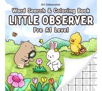 Little Observer: ESL Word Search & Coloring book (Pre A1) (ESL Word Journey: Young Voyager Series)