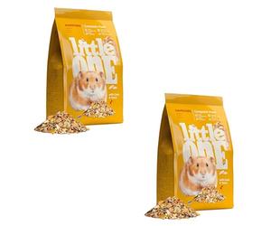 Little One Alimento Completo para Hámsters | Paquete Doble | 2 x 900 g | Composición Equilibrada | con Trigo, Mijo Rojo, Cebada, Copos de Maíz, Semillas de Calabaza y Mucho más