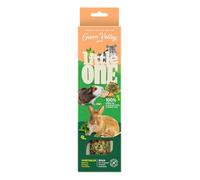 Little One Green Valley Barrita Grain Free con Verduras, Totalmente Comestible para roedores, 1х160 g