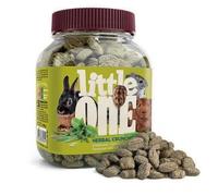 Little One Snack | Snacks para Roedores | Conejos | Chinchillas | Degus | Cobayas | 5 x 100 Gr (Comprimidos Hierbas)