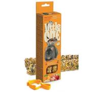 Little One Stick | Snacks para Roedores | Conejos | Chinchillas | Degus | Cobayas | Pack 6 x 2 x 60 Gr (Fruta Y Frutos Secos)