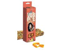 Little One Stick | Snacks para Roedores | Conejos | Chinchillas | Degus | Cobayas | Pack 6 x 2 x 60 Gr (Frutas)