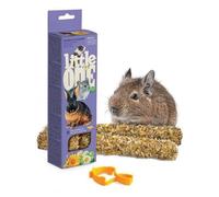 Little One Stick | Snacks para Roedores | Conejos | Chinchillas | Degus | Cobayas | Pack 6 x 2 x 60 Gr (Hierbas Y Flores)