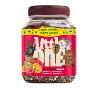 Little One Vitamin C Snack | 160 g | Alimento complementario para roedores y Conejos Enanos | Compuesto por una Mezcla de Bayas, Frutas y Verduras | Contiene Vitamina C