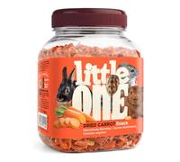 Little One Zanahorias Secas | 200 g | Alimento Complementario para Roedores | Rico en Vitaminas y Minerales | Secado Suave para un Aroma Intenso y un Sabor Especial