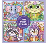 Little Patch Friends: A Cozy Animal Coloring Book for Kids Ages 5-8