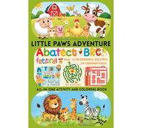 Little paws adventure: All-in-one activity and coloring book