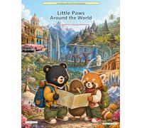 Little Paws Around the World: Cute Animal Landmark Coloring Book Vol. 5: A Cozy Travel Coloring Adventure for Kids and Adults