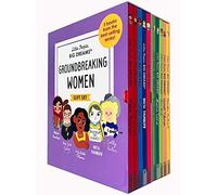 Little People, Big Dreams Mujeres innovadoras y mujeres pioneras Set de regalo en caja de colección de 10 libros (Malala Yousafzai, Ruth Bader Ginsburg, Michelle Obama, Amelia Earhart, Rosa Parks, Ma