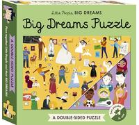 Little People, Big Dreams Puzzle: 100-Piece Double-Sided Puzzle
