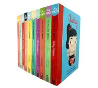 Little People, Big Dreams Series 1 y 2: conjunto de colección de 10 libros (Amelia Earhart, Coco Chanel, Frida Kahlo, Marie Curie, Maya Angelou, Rosa Parks, Emmeline Pankhurst y ¡MÁS!)