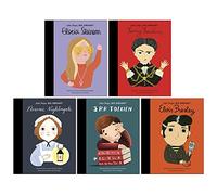 Little People Big Dreams Series 16 Collection Books Set Book 76 To 80 (Gloria Steinem, Harry Houdini, Florence Nightingale, J. R. R. Tolkien, Elvis Presley)