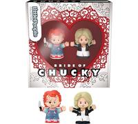 Little People Collector Bride of Chucky Set de Figuras de edición Especial de la película La Novia de Chucky en Caja expositora para Adultos y Fans