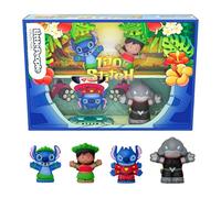 Little People Collector Disney Lilo y Stitch Conjunto de edición especial para adultos y fans, incluye 4 figuras y una caja decorativa, JFC77