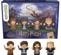Little People Collector Harry Potter y el Prisionero de Azkaban, Pack 4 figuras pequeñas (Harry, Sirius, Remus y Peter), juguete de colección para adultos y fans, +13 años, HVG47