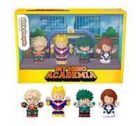 Little People Collector My Hero Academia Conjunto de edición especial de la serie de anime, 4 figuras en caja expositora para adultos y fans, JFC79