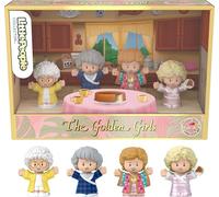 Little People COLLECTOR The Golden Girls Late Night Cheesecake - Juego de Figuras de 40 Aniversario en una Caja de Regalo para Adultos y fanáticos