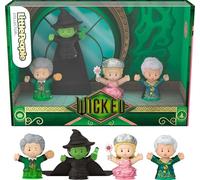 Little People COLLECTOR Wicked, la película Musical Conjunto de Figuras de edición Especial en un Paquete de Regalo de exposición para Adultos y Fans, HYC42