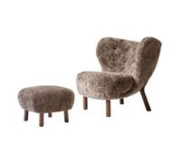 Little Petra VB1 Sillón Piel de Oveja Sahara/ Nuez In TD1 Soplo
