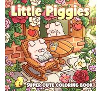 Little Piggies Coloring Book: Charming Farm Life Coloring Pages with Sweet Friends, Cozy Countryside Scenes, Cute Adventures for Teens and Adults to Enjoy