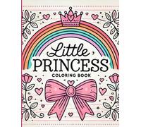 Little Pincess: coloring book from princesses for princesses, libro de colorear de princesas, livro de colorir princesa