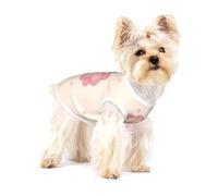 Little Pink Cherry Blossoms - Chaleco de algodón para perros pequeños, transpirable, suave y cómodo, para gatos y perros