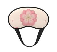 Little Pink Cherry Blossoms - Máscara opaca para dormir, poliéster suave, antiluz, elegante, adecuada para hombres y mujeres, para el trabajo diario y viajes al aire libre.