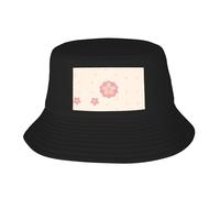 Little Pink Cherry Blossoms - Sombrero de pescador con estampado de flores de cerezo para exteriores, sombrero de pesca, senderismo, camping, sol