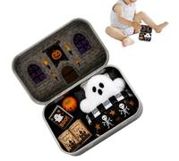 Little Pocket Ghost - 2.36x1.18 Inches In Tin Halloween Home Decor