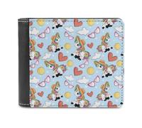 Little Princess Unicorn - Cartera plegable con estampado de verano con múltiples ranuras para tarjetas para hombres y mujeres, Estilo:, Talla única, MHXYZHW