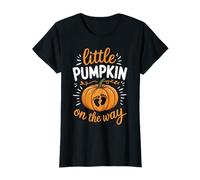 Little Pumpkin On The Way Pregnancy Announcement Halloween Camiseta