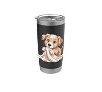 Little Puppy Dog Lover Kids Girl Women Men Vaso térmico de acero inoxidable de doble pared