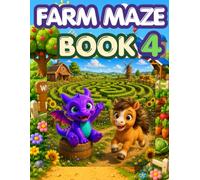 Little Purple Dragon Maze Book: Horse Adventures: Easy Horse Mazes for Kids Ages 3-5: Beginner Maze Activities for Preschoolers, Fun Farm Animal ... Activities (Little Purple Dragon Farm Series)