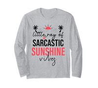 Little Ray of Sarcastic Sunshine Hello Summer Vibes Vacation Manga Larga